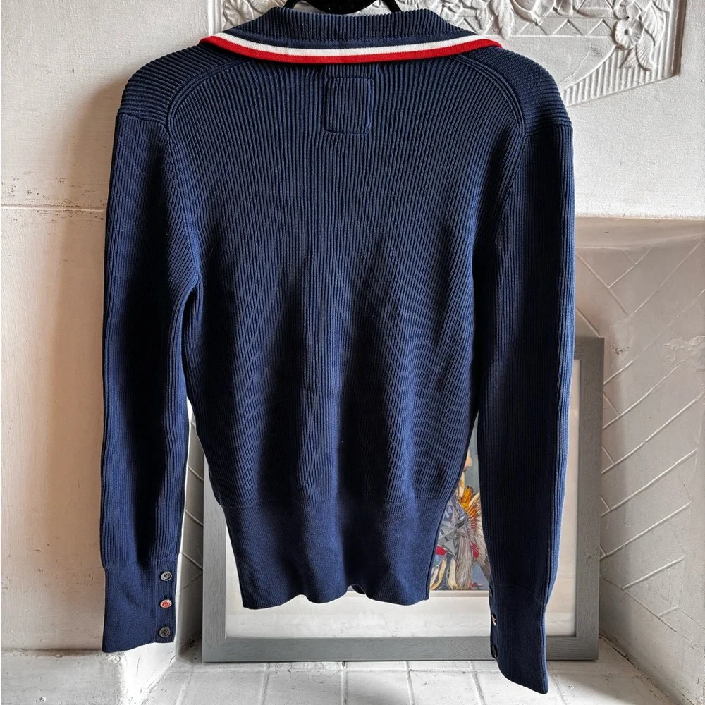 Preppy Ribbed Cardigan - Picture 5 of 5